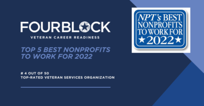 FourBlock is #4 of the 2022 50 Best Nonprofits to Work For